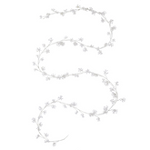 Ghirlanda di semi di neve H180