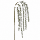 Branche de Pin Pailletée Tombante