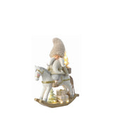 Personaggio da gioco di Babbo Natale con LED