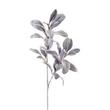 Feuillage Oreille d'Agneau blanchi 73 cm