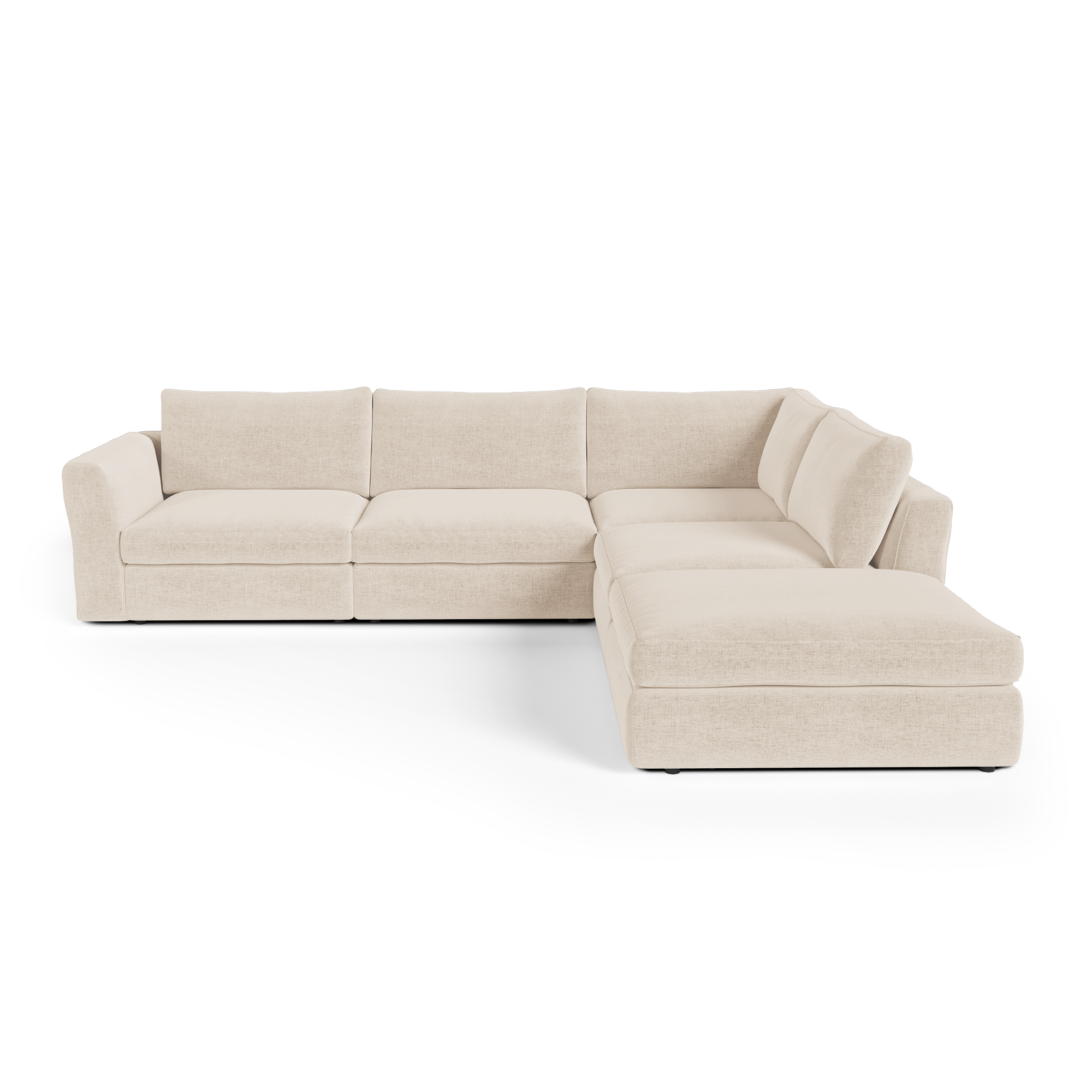 Canapé grand angle droit modulable 7 places Nest – Sia Deco