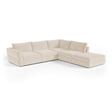 Canapé grand angle droit modulable 7 places Nest