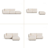 Modular left corner sofa 4-5 places Nooma