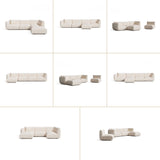 Modular large right angle sofa 7 places Nooma