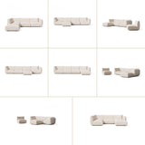 Modular left corner sofa 7 seats Nooma