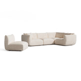 Modular panoramic corner sofa 7-8 seats Nooma