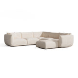 Modular panoramic corner sofa for 8 people Nooma