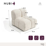Fauteuil NUBI