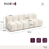 Canapé modulable NUBI