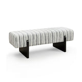 Banc VOG tissu tramé à motif