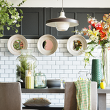 Retro Porcelain Ceiling Light