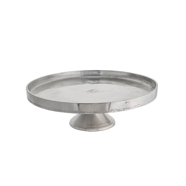 Bol Décoratif En Aluminium Argenté - Fait Main - 28 Cm Ou 39,5 Cm - Décoration Moderne Salon Ou Noël - 1