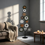 Albero di Natale in legno Natura 90 cm