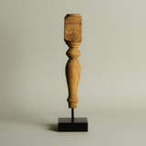 Wooden Statue on Stand