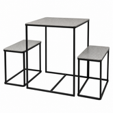 Table with 2 benches