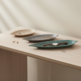 Decorative Plates Leaves