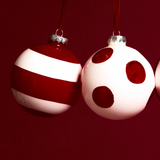 Graphic Christmas Ornaments