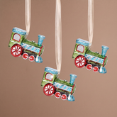 Suspension de Noël Pop Locomotive Vert