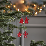 Holly Christmas Ornaments