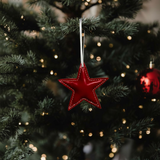 Decorazione a Stella in pelle NOEL