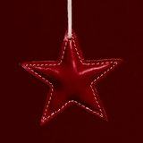 Decorazione a Stella in pelle NOEL