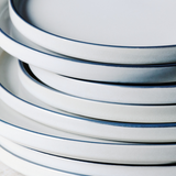 Service for 4 dessert plates Creamy