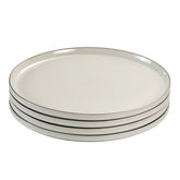Service 4 assiettes plates Creamy