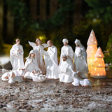 Statua dell'albero di Natale illuminato di Molly