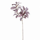 Feuillage Oreille d'Agneau blanchi 74 cm