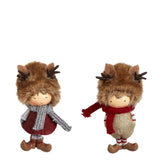 Christmas Suspension Figurines Children Dressed as Rudy