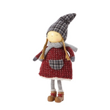 Christmas Figurine Girl Olaf Standing