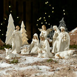 Eve porcelain Christmas crib