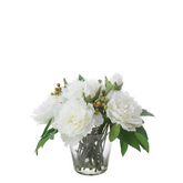 Composition de Pivoines et Baies