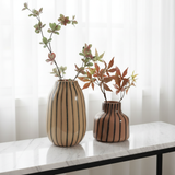 Glass vase Strio 28 cm