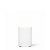 Portavelas Halo transparente 12 cm