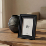 Marco de fotos Haiku en pino negro 13x18