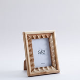 Cadre Photo Natté en acacia 10x15