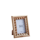 Cadre Photo Natté en acacia 10x15