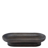 Plateau décoratif ovale Ebon