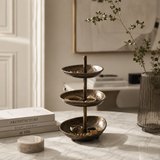 Elma metal tiered tray