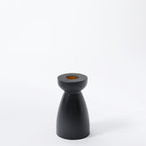 Bougeoir en bois Elya