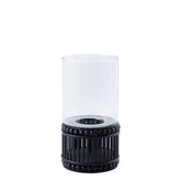 Porte-bougie en bois Perline