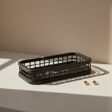 Bandeja decorativa rectangular Ysia