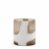 Vaso in vetro soffiato maculato Mirage 20 cm