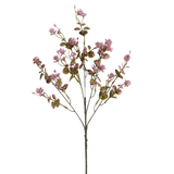 Feuillage avec fleurs 66 cm