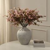 Feuillage avec fleurs 66 cm