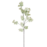 Feuillage pointu avec fleurs 110 cm