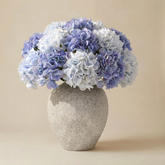 Bouquet d’Hortensia bleu 24 tiges