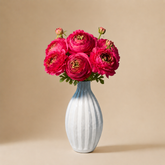 Bouquet de Renoncules fuchsia 10 tiges