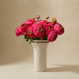 Bouquet de Renoncules fuchsia 17 tiges